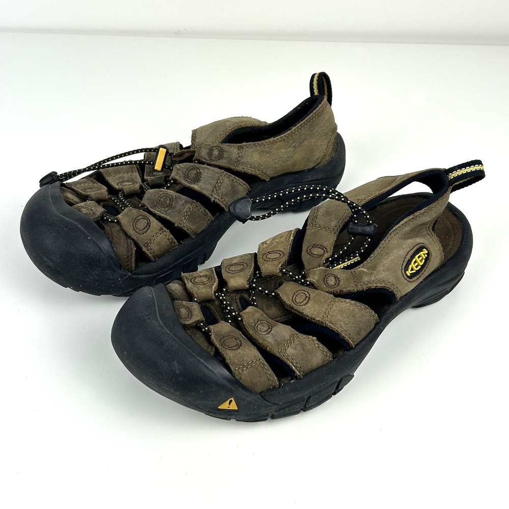 KEEN Newport Waterproof Hiking Sandals Womens 8 Brown‎ Closed Toe